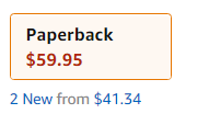 Amazon pricing from two companies